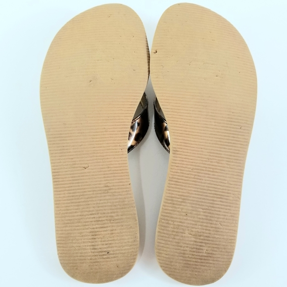 Sz 8 Guess Animal Print Flip Flop Sandals - Picture 9 of 11